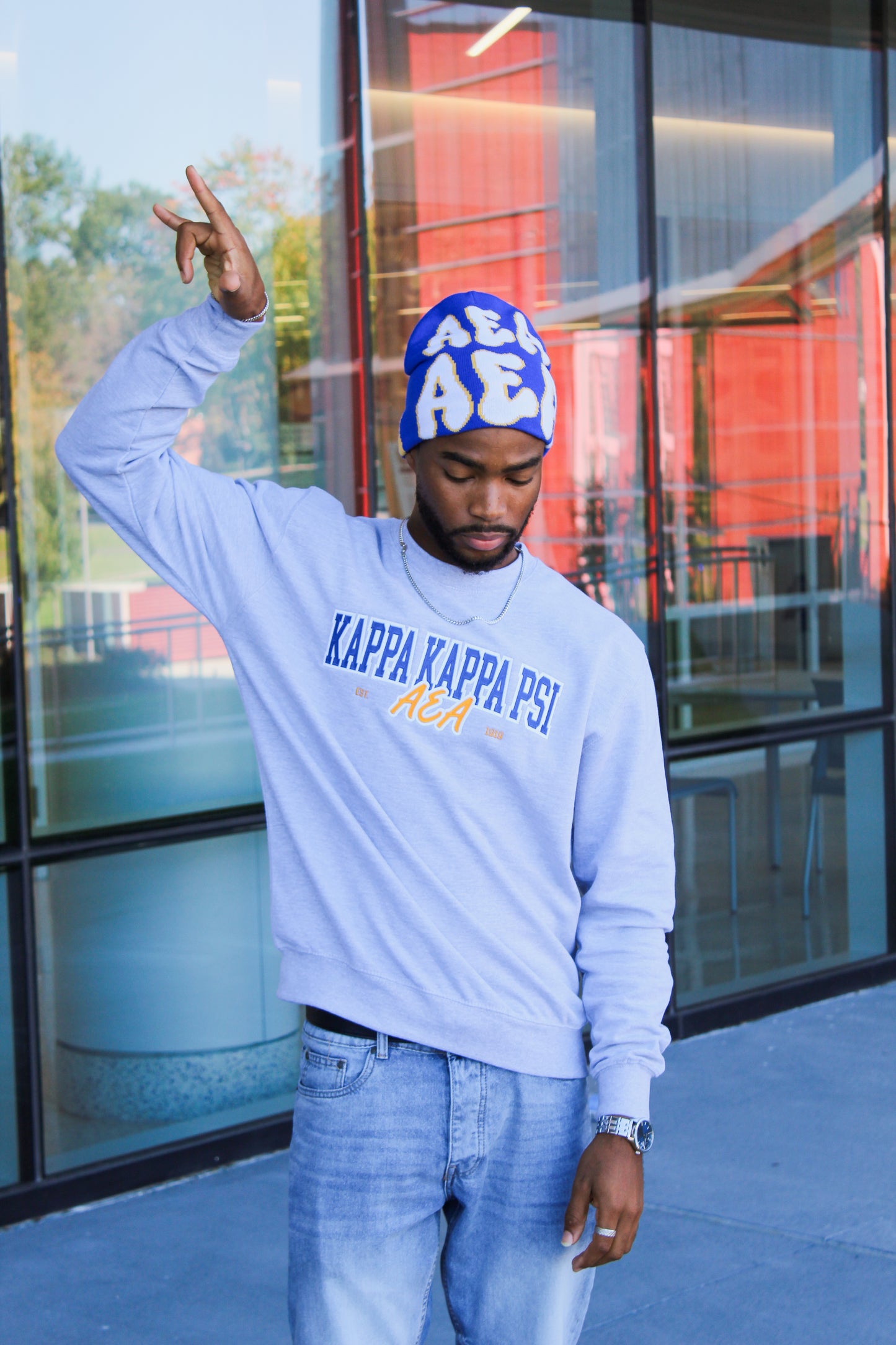 Kappa Kappa Psi Double Sided Beanie