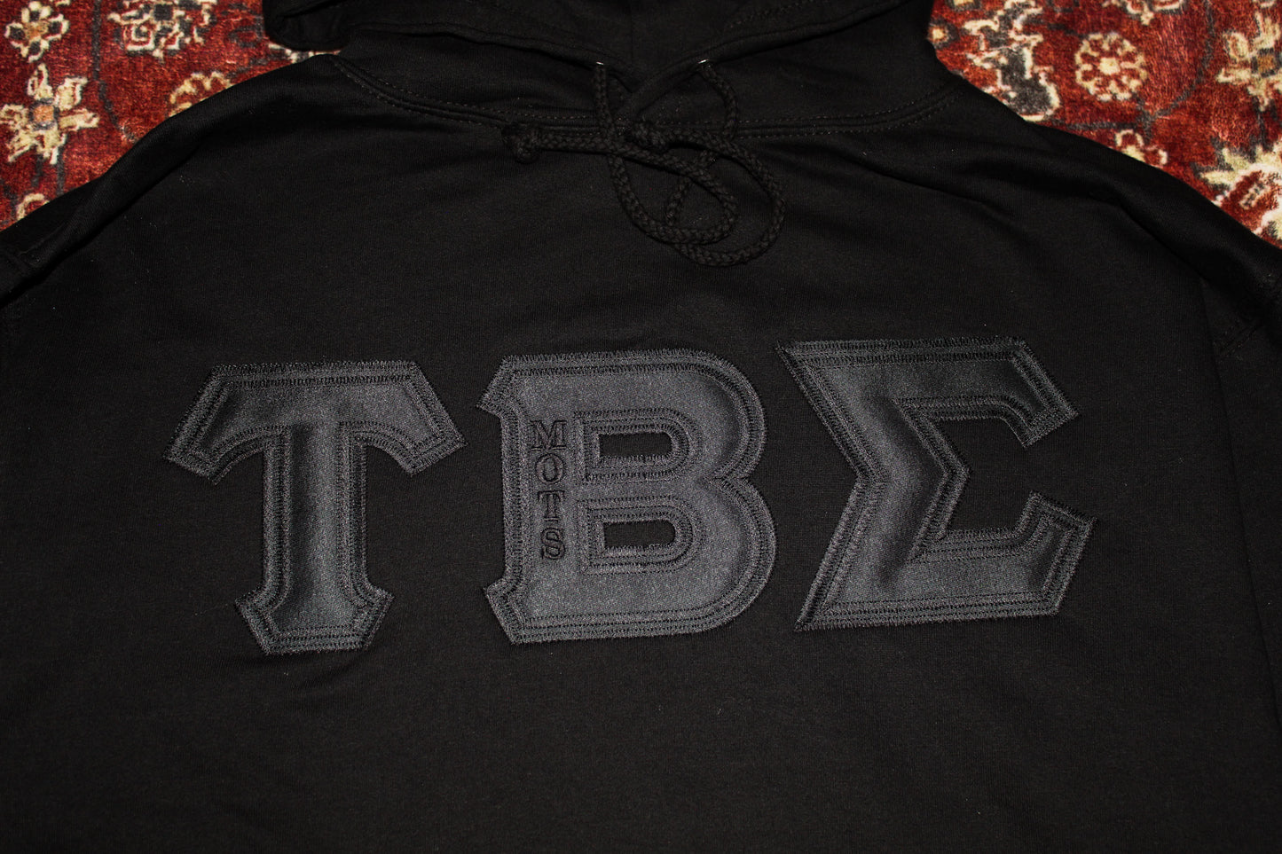 Black on Black Hoodie