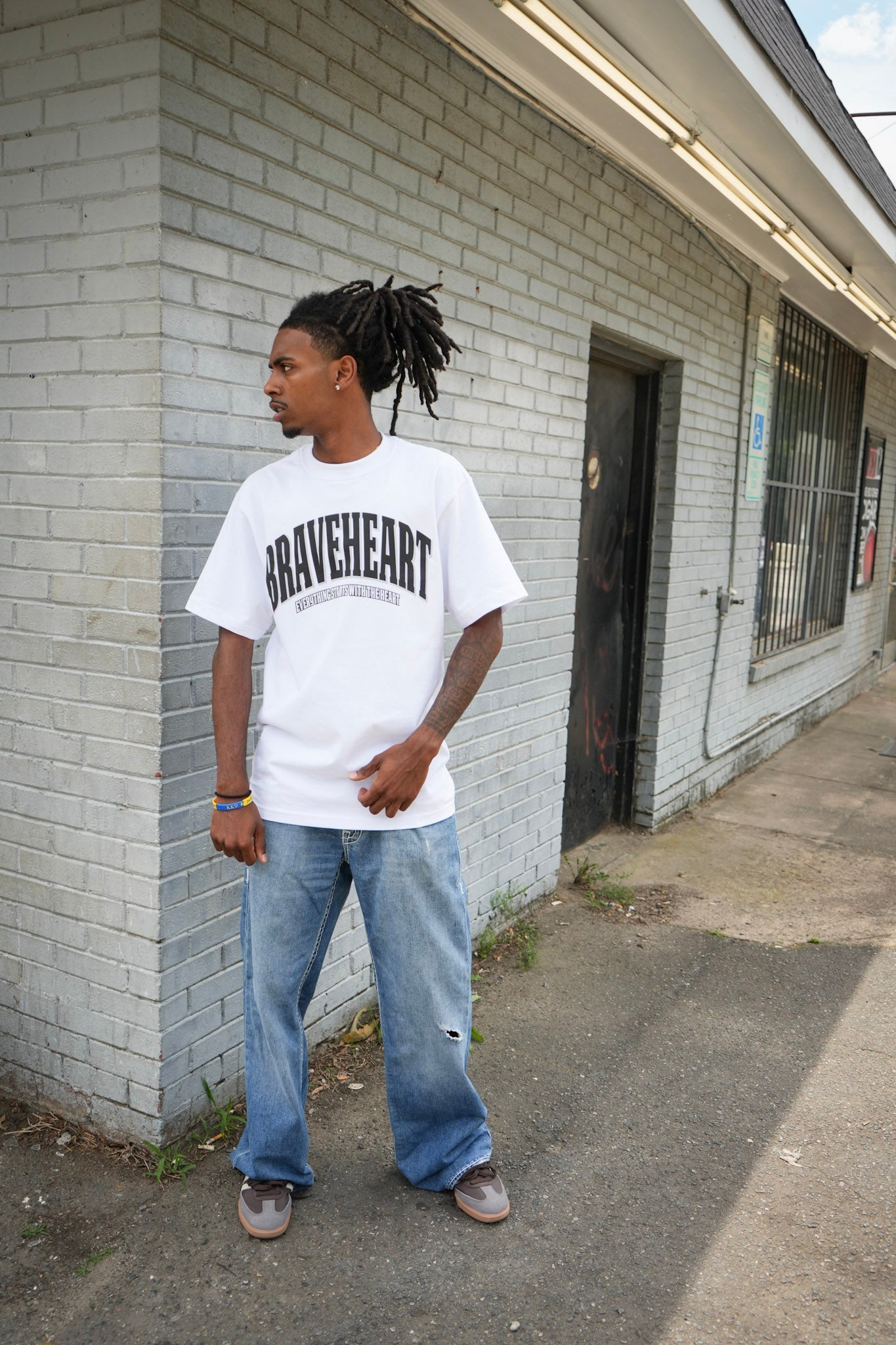 “Black Ice” Heavyweight Graphic Tee