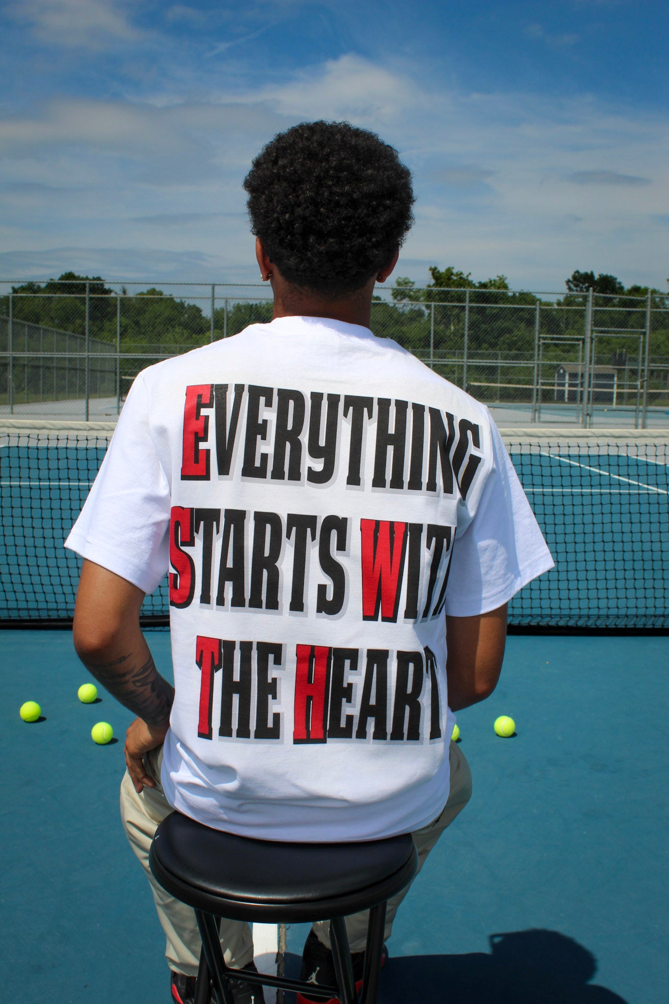 “Black Ice” Heavyweight Graphic Tee