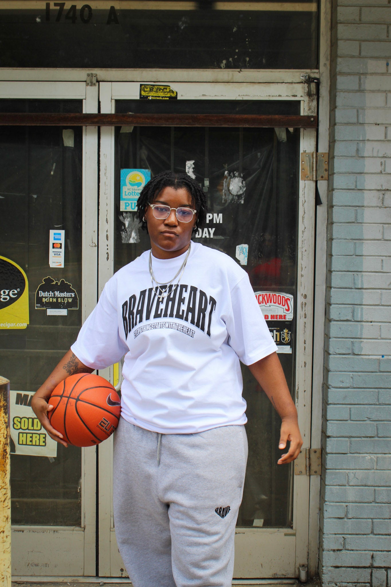 “Black Ice” Heavyweight Graphic Tee