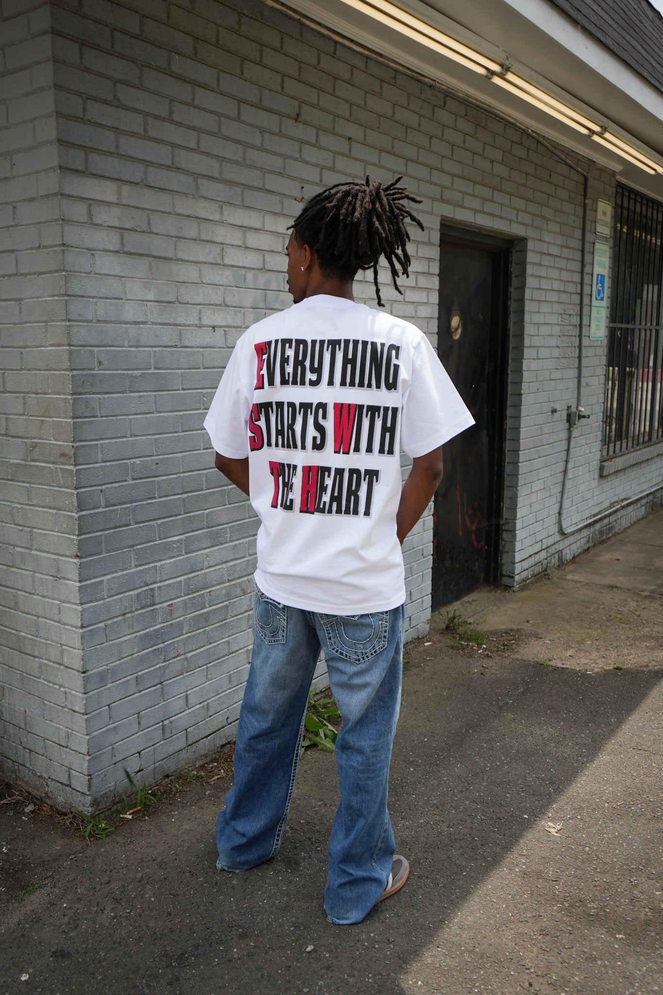“Black Ice” Heavyweight Graphic Tee