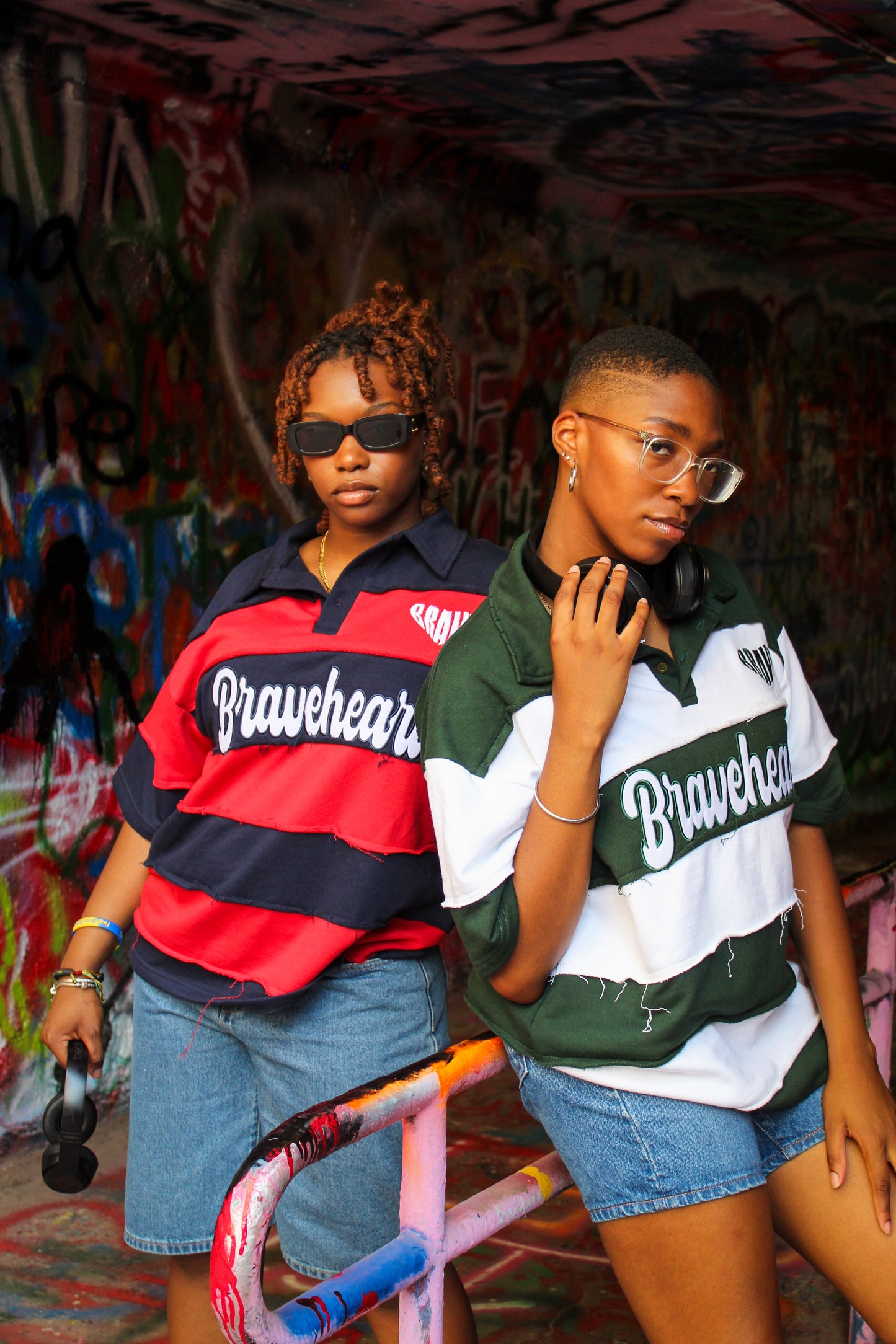 Braveheart Distressed Rugby Polo