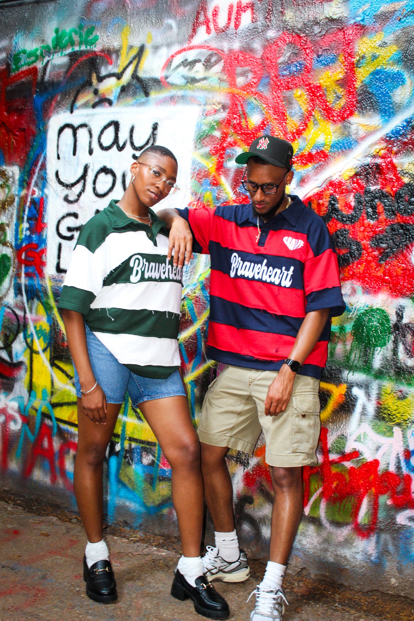 Braveheart Distressed Rugby Polo