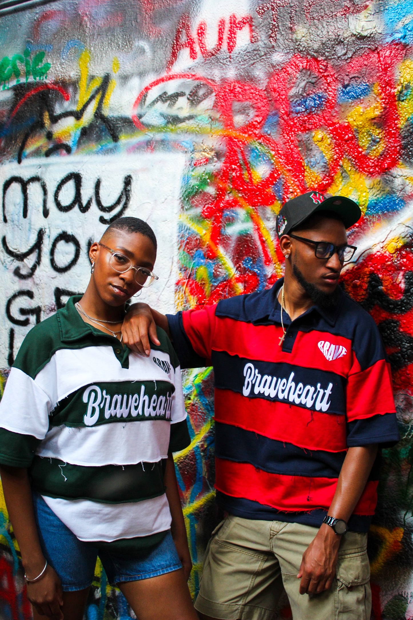 Braveheart Distressed Rugby Polo