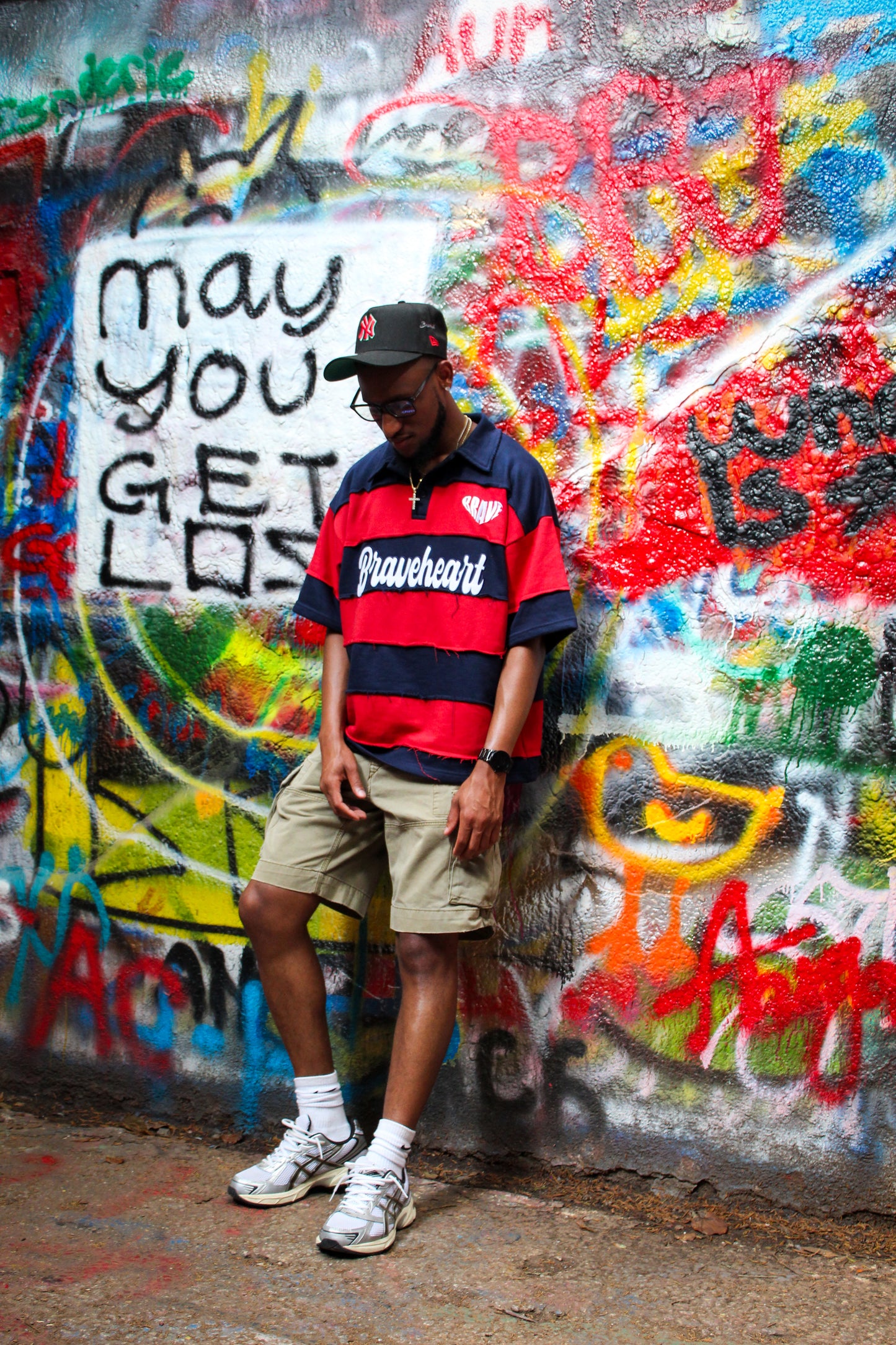 Braveheart Distressed Rugby Polo