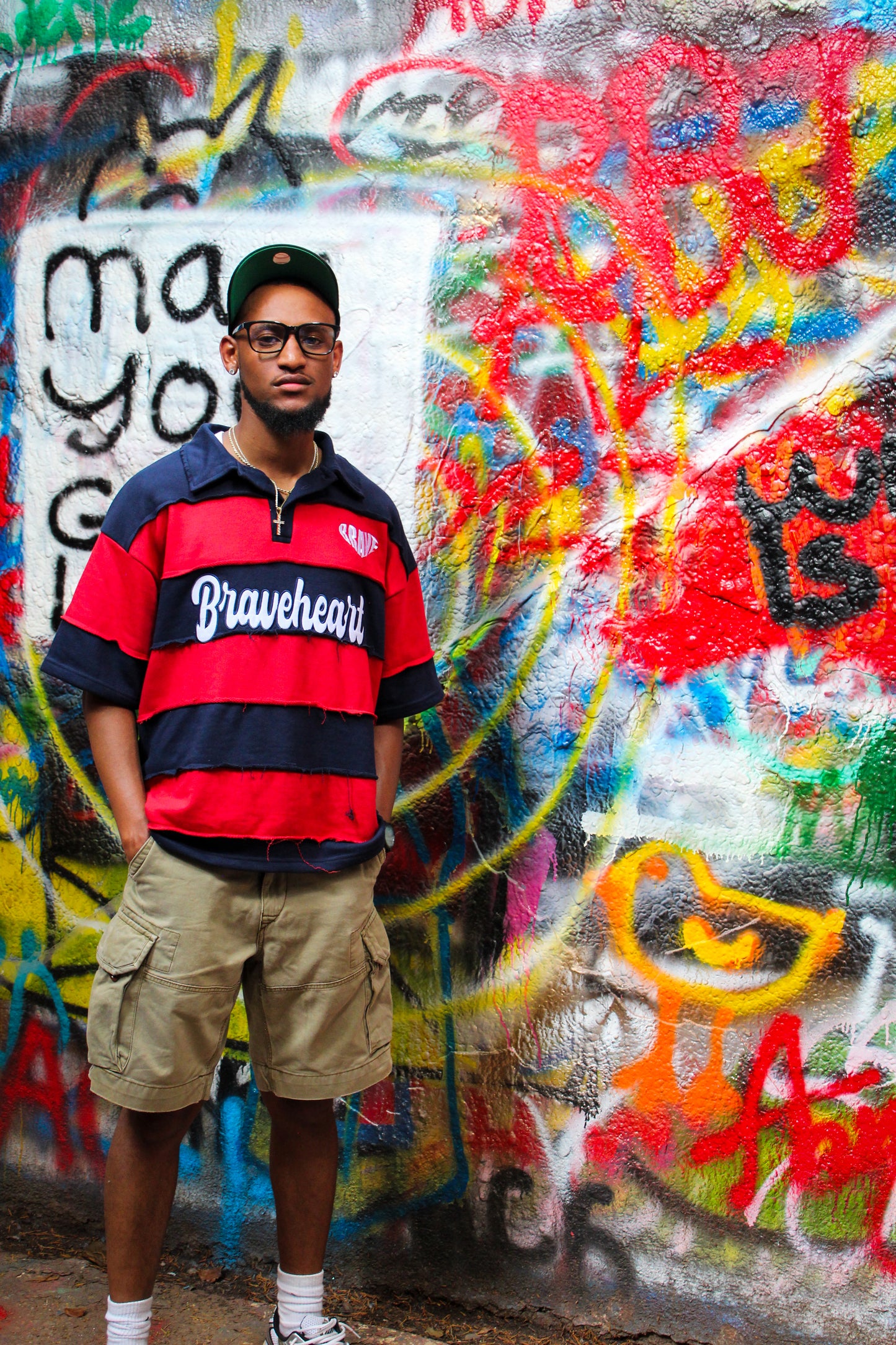 Braveheart Distressed Rugby Polo