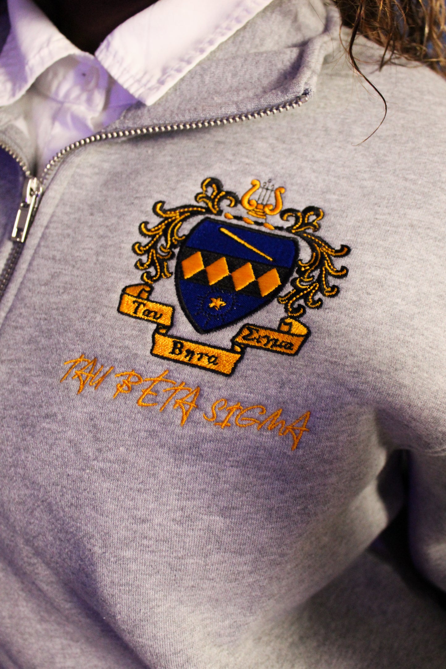 Tau Beta Sigma "Crest" Quarter Zip