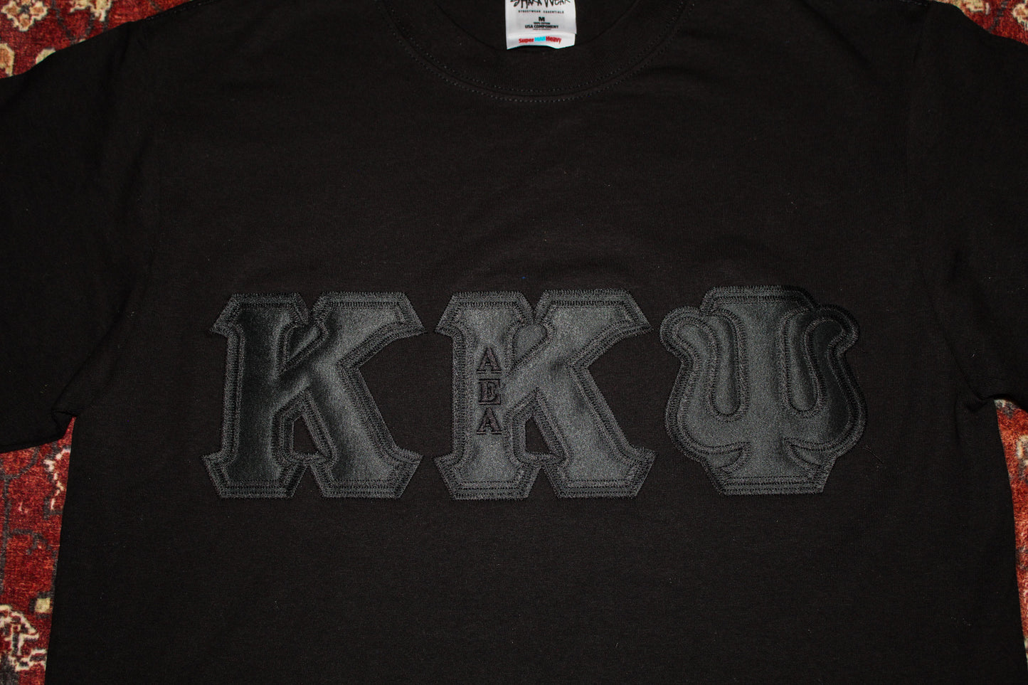 Black on Black Heavyweight Tee