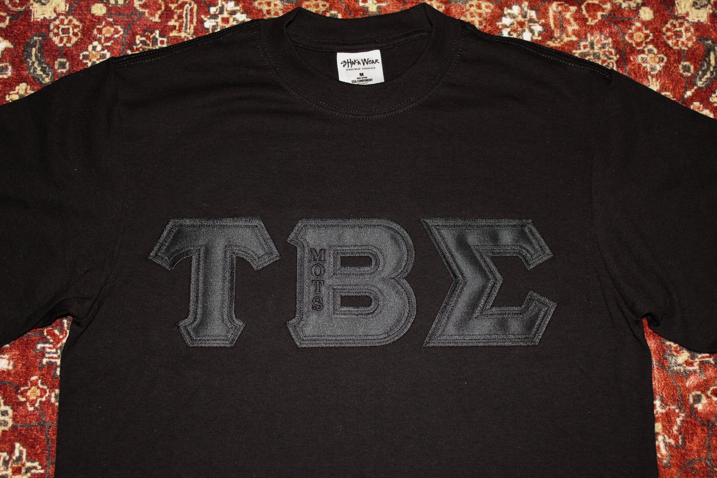 Black on Black Heavyweight Tee