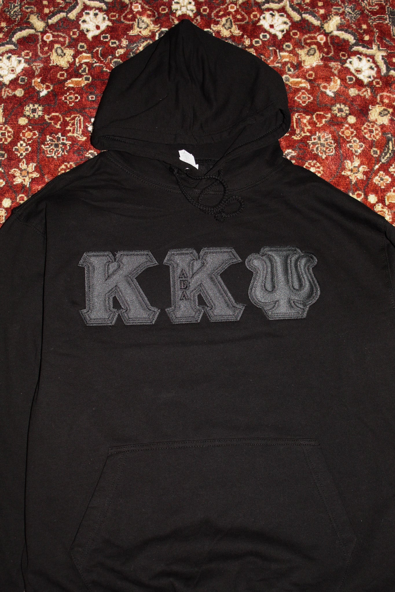 Black on Black Hoodie