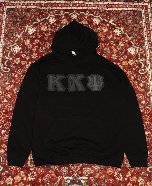 Black on Black Hoodie
